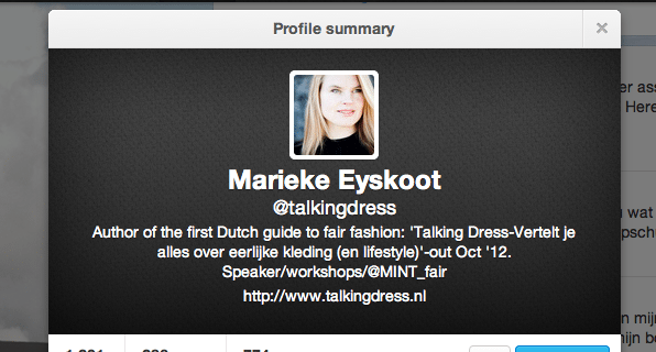 Marieke Eyskoot Twitter